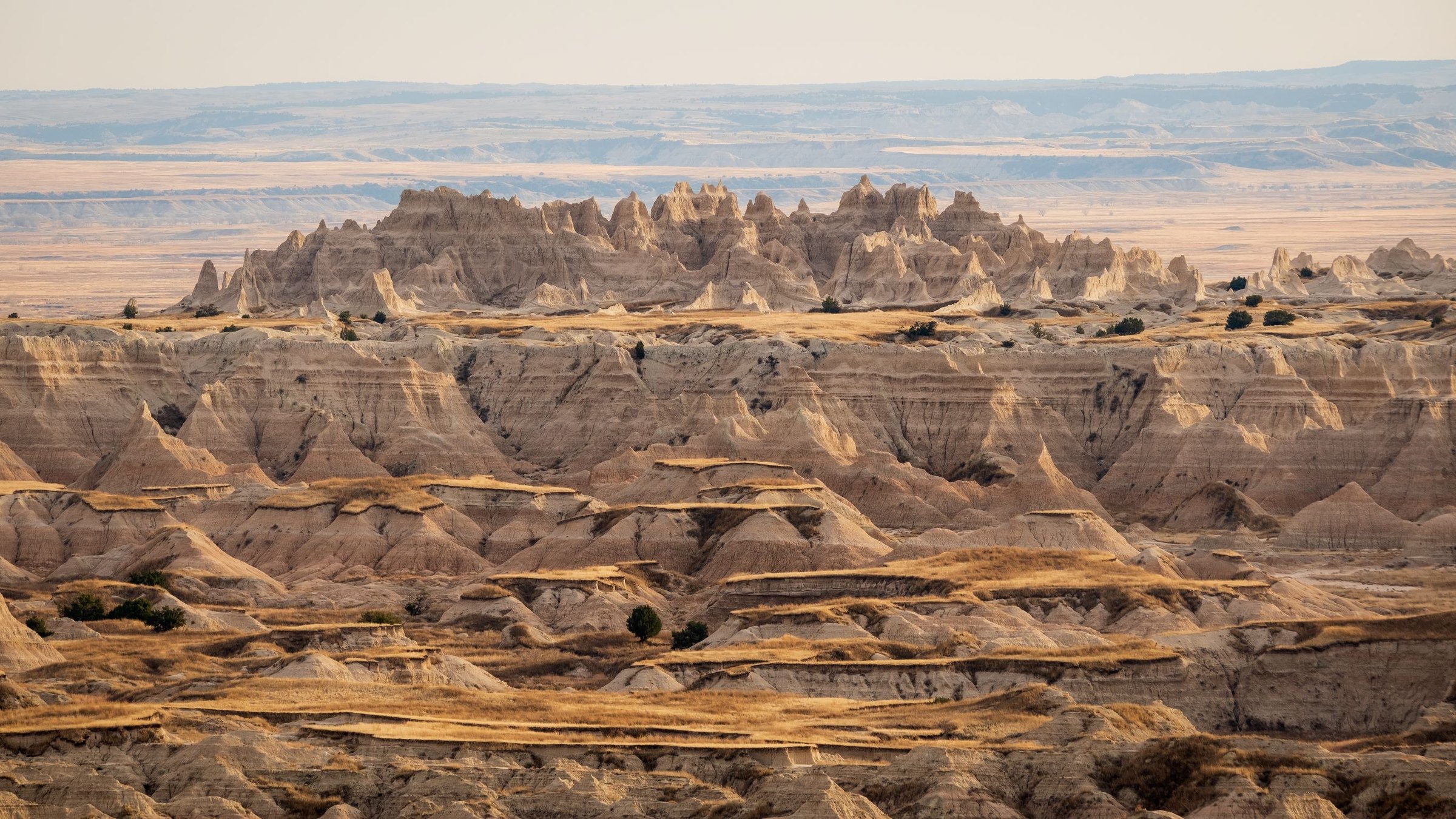 Badlands Dusk — Badlands National Park, South Dakota